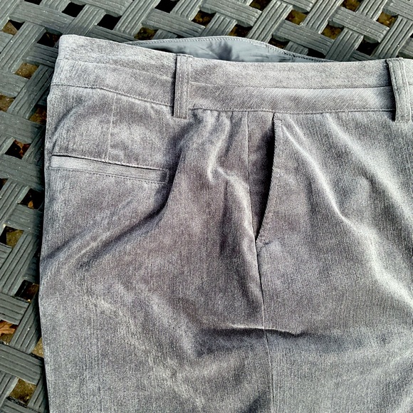 Grey corduroy dress pants - Picture 1 of 3